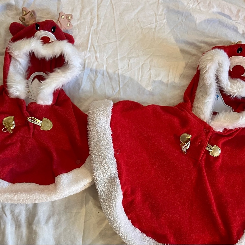 Girls Christmas Cape